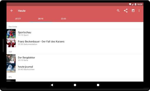 TV-Programm & Fernsehprogramm  screenshot 7