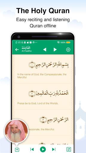 Prayer times, Quran and azan & Qibla-Vmuslim Pro screenshot 5