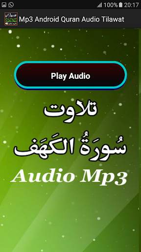 Mp3 Android Quran Audio Free screenshot 4