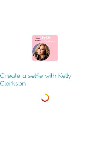 Create a selfie with Kelly Clarkson screenshot 4