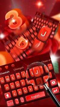 Red Rose 3D keyboard screenshot 2