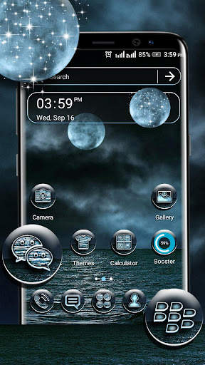 Ocean Moon Launcher Theme screenshot 1