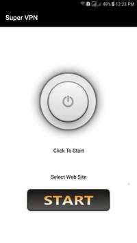 Super VPN screenshot 1