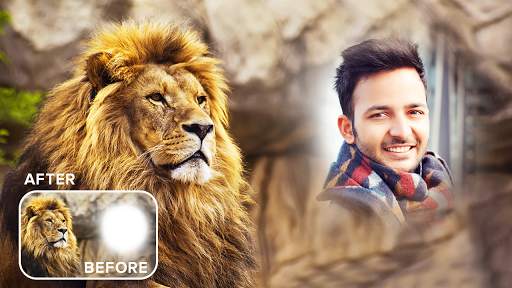 Wild Animal Photo Editor Frame screenshot 2