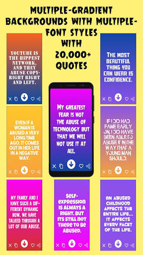 Top Quotes and Status 2020 - Best Fullscreen Quote screenshot 4
