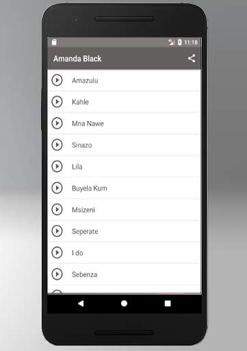 Amanda Black Songs screenshot 2
