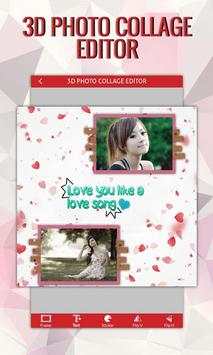 3D Photo Collage Editor screenshot 5