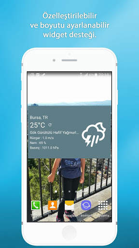 Hava mı durumu? Hava Durumu Uygulaması   Widget screenshot 3