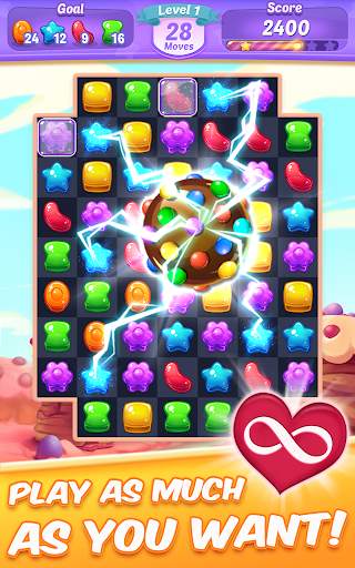 Cookie Rush Match 3 screenshot 1