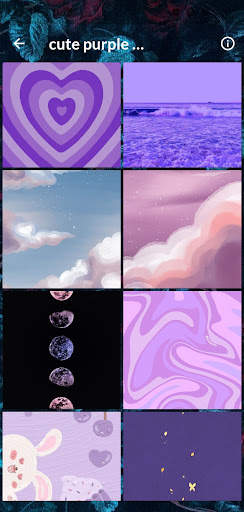 cute purple wallpapers screenshot 5