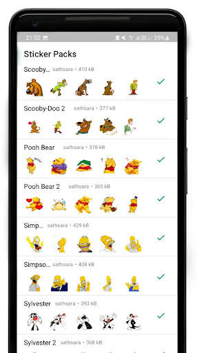 Cartoon Stikers for Whatsapp screenshot 6