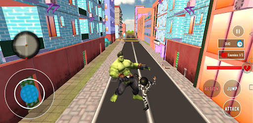 Muscle Hero - Fighting Superhero Games screenshot 1