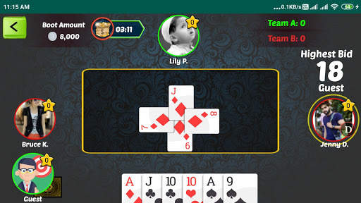 28 Cards Game screenshot 2