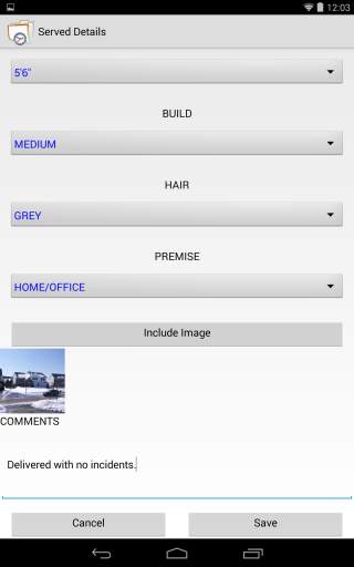 Process Server Mobile screenshot 5
