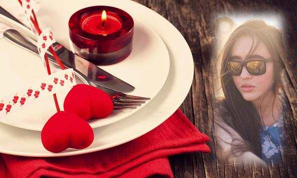 Candle Light Dinner Photo Frames 2 تصوير الشاشة