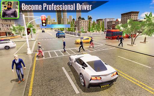 City Car Driver Academy Sim 3D screenshot 6