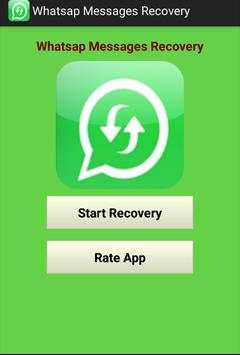Recovery Whatsap Message Guide screenshot 1