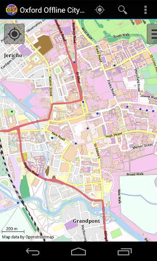 Oxford Offline City Map screenshot 1