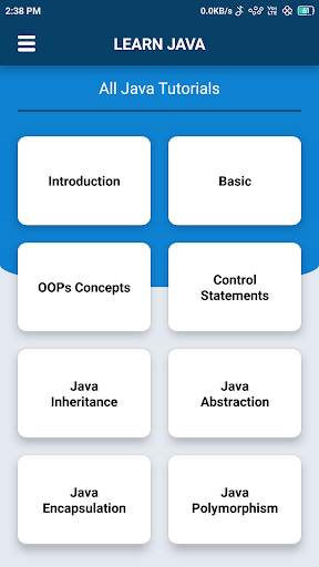 Learn Java (Offline) screenshot 1