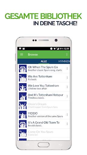 FanChants: Tottenham fans fangesänge screenshot 1