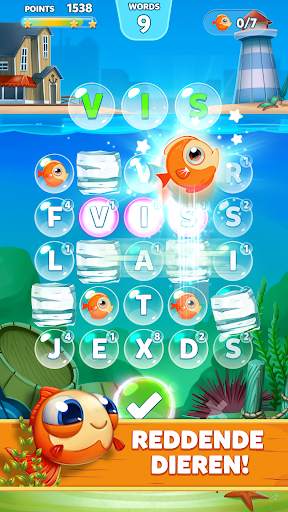 Bubbel Woordspelletjes - Hersentraining Woordspel screenshot 3