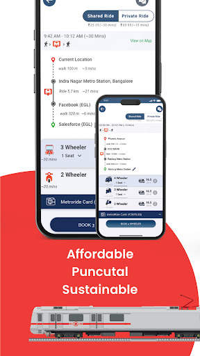 MetroRide India screenshot 3