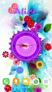 Floral Clocks - 3D Live Wallpapers screenshot 7