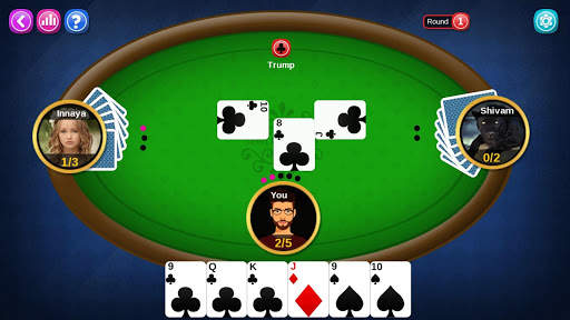 3 2 5 card game - indian card games screenshot 2