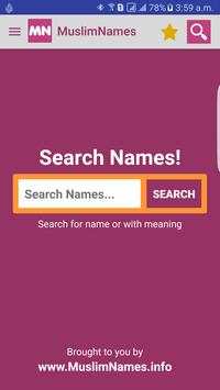 Muslim Names With Meanings скриншот 5