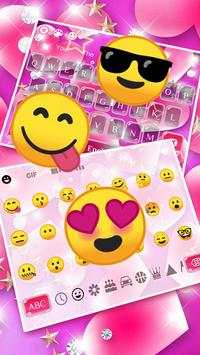 Pink Love keyboard screenshot 3