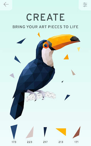 Poly Island: create, color, relax screenshot 1