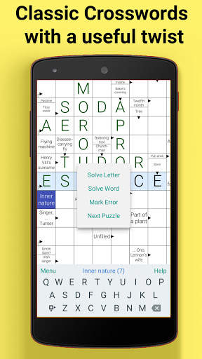 Clean Crosswords – free Crossword Puzzles screenshot 3