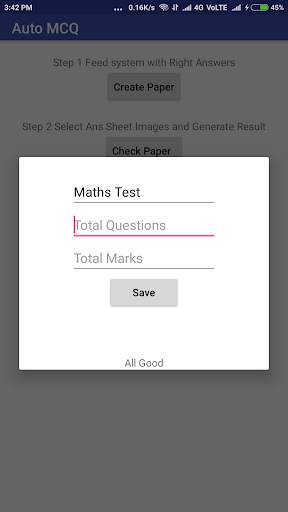 Auto MCQ - MCQ OMR Checking Solution скриншот 3
