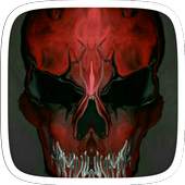 Red Bone Skull Theme 1.0.0