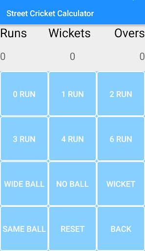 Street Cricket Calculator screenshot 2