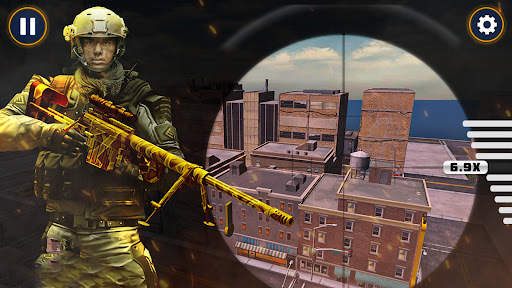 Elite Sniper Shooter City 3D screenshot 7