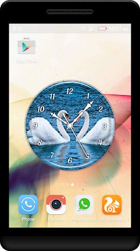 Love Birds Clock Live WP screenshot 4