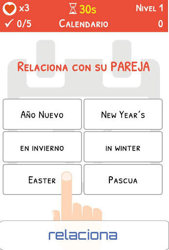 Aprender Inglés - Español - app curso vocabulario screenshot 5