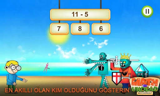 Math vs Undead Matematik Oyunu screenshot 3