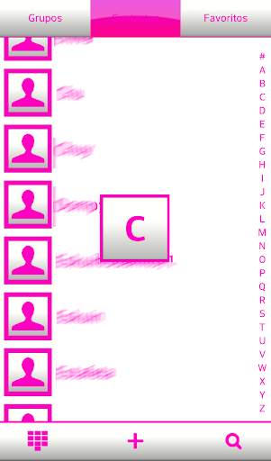THEME BIG PINK WH FOR EXDIALER screenshot 3