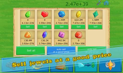 Idle Gold gem clicker स्क्रीनशॉट 4