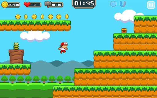 Super Jim Jump - pixel 3d screenshot 16