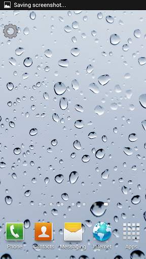 Glass Live Wallpaper screenshot 1