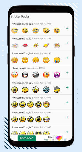 WAStickerApps Emoji Stickers screenshot 1