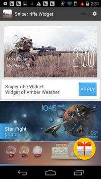 Sniper rifle weather widget screenshot 3