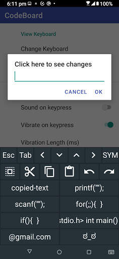 CodeBoard Keyboard for Coding screenshot 3