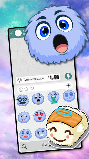 ملصقات ايموجي Fluff Ball 2 تصوير الشاشة