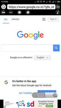quick private browser screenshot 1