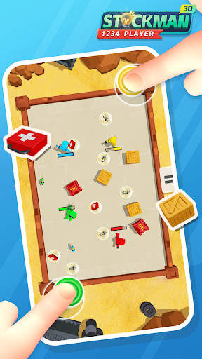 Stickman 1234 Player Games 3D screenshot 3