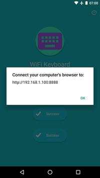 WiFi Keyboard - type from PC screenshot 4